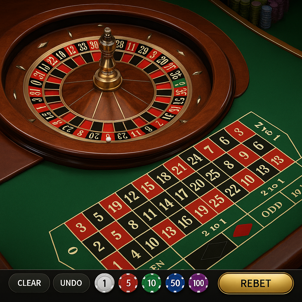 Lizaro Casino - Roulette - Online Tischspiel